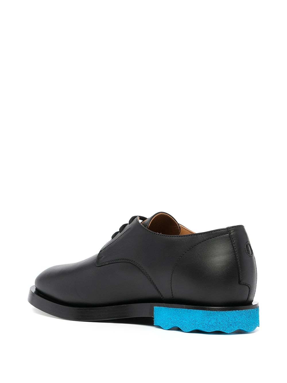 contrasting-sole Derby shoes - 3
