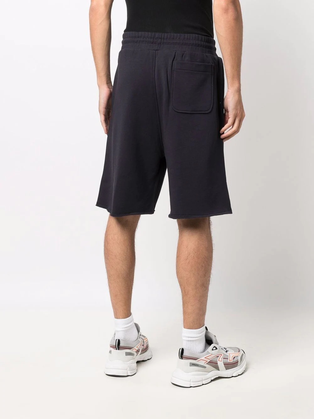 2 Moncler 1952 logo print track shorts - 4