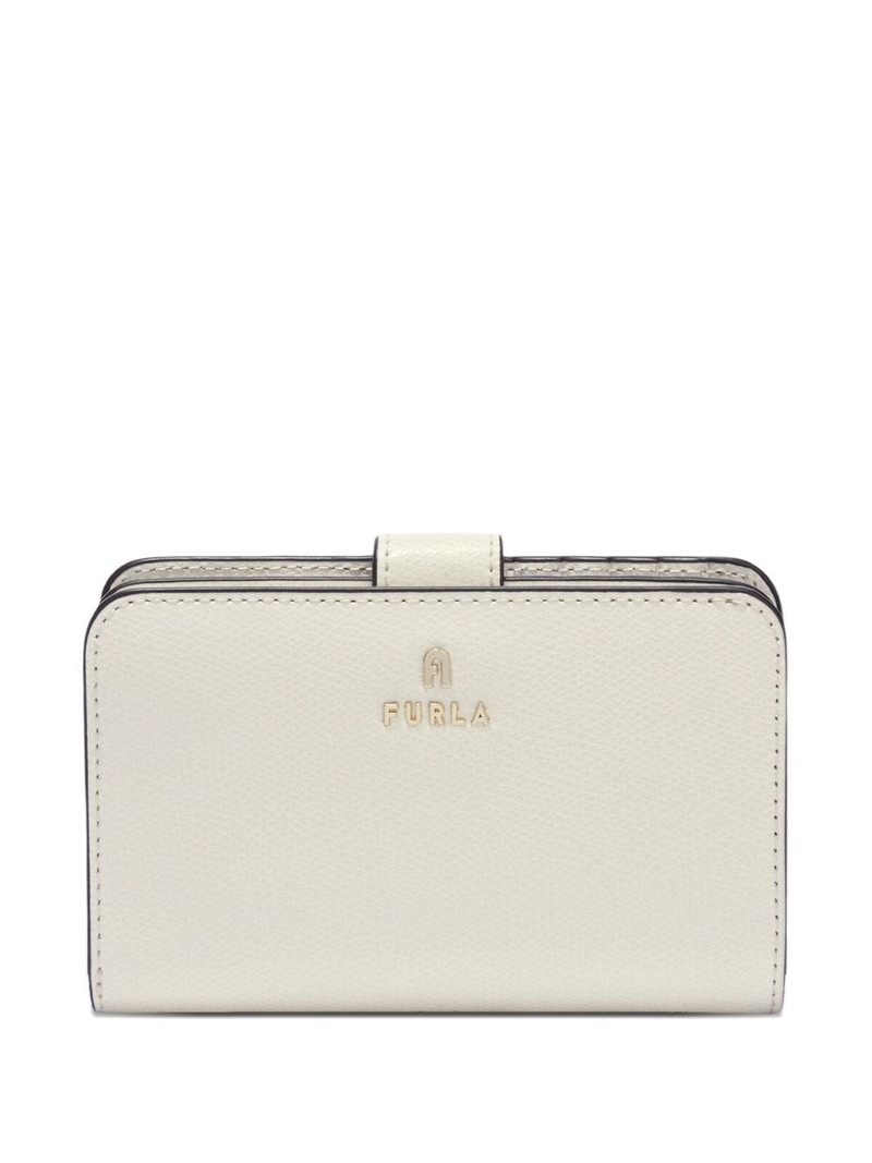 punched logo compact wallet 1