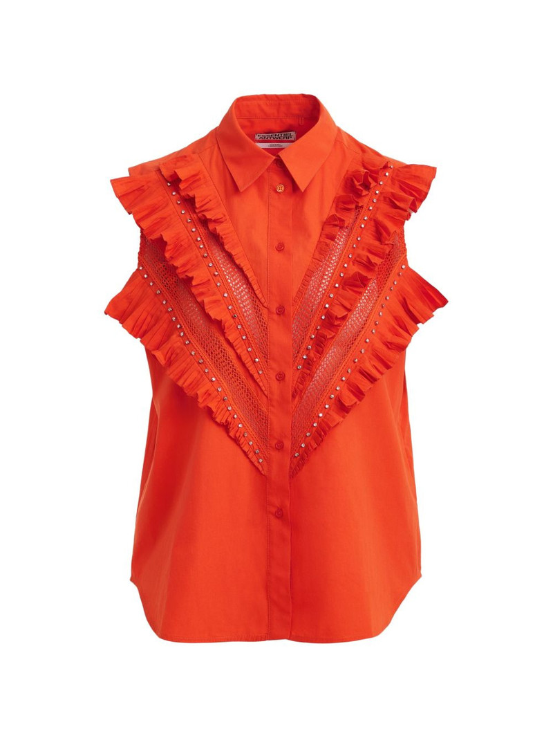 ruffled eyelet shirt 1