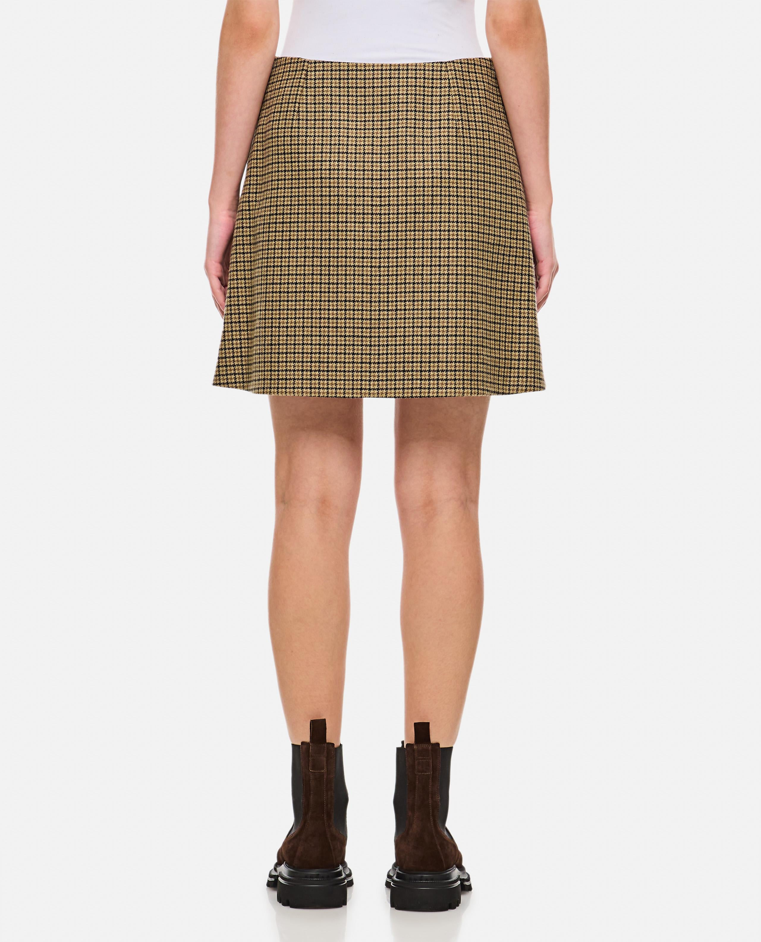 SHORT A-LINE SKIRT - 4