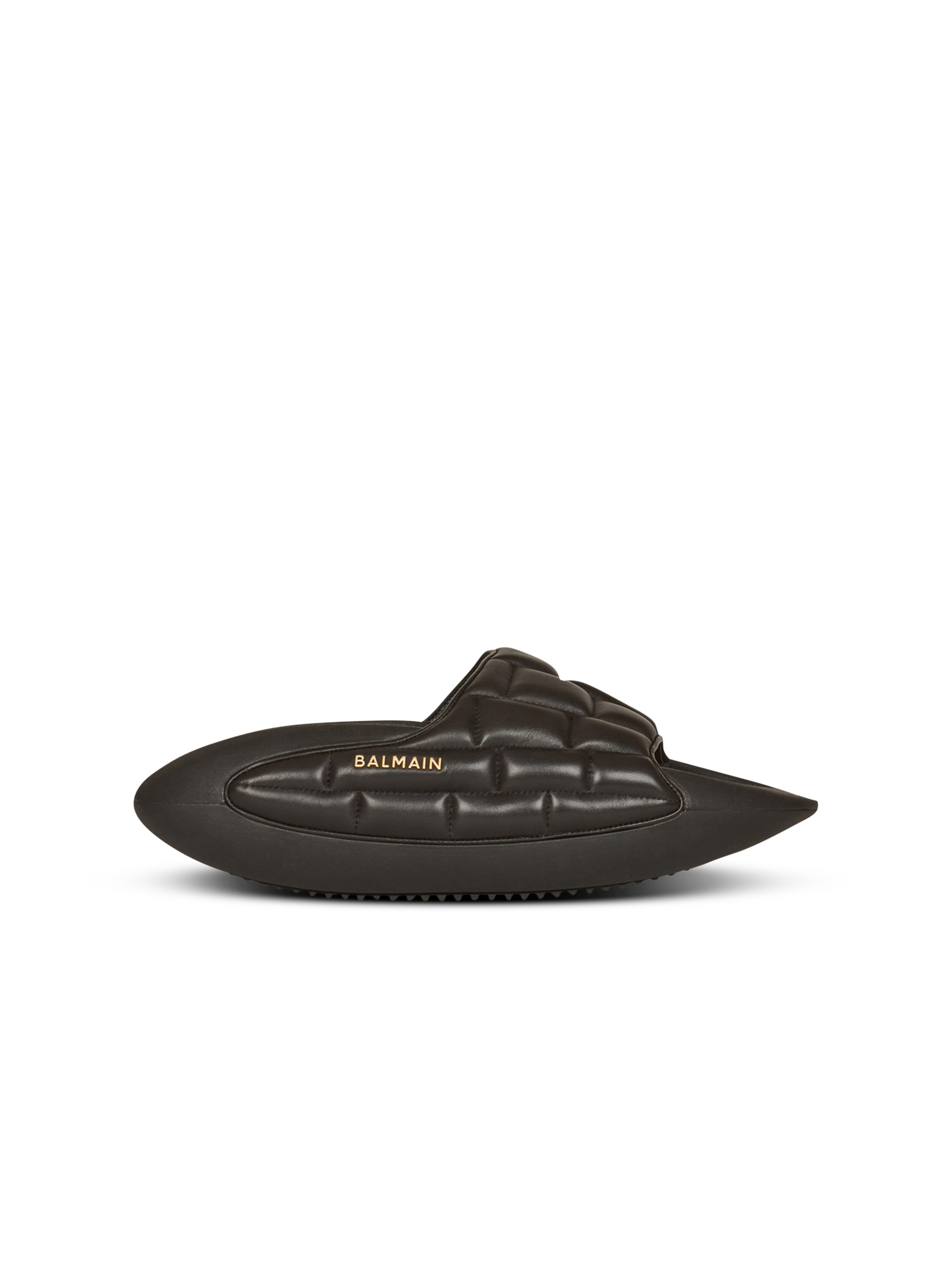 Quilted leather B-IT mules - 1