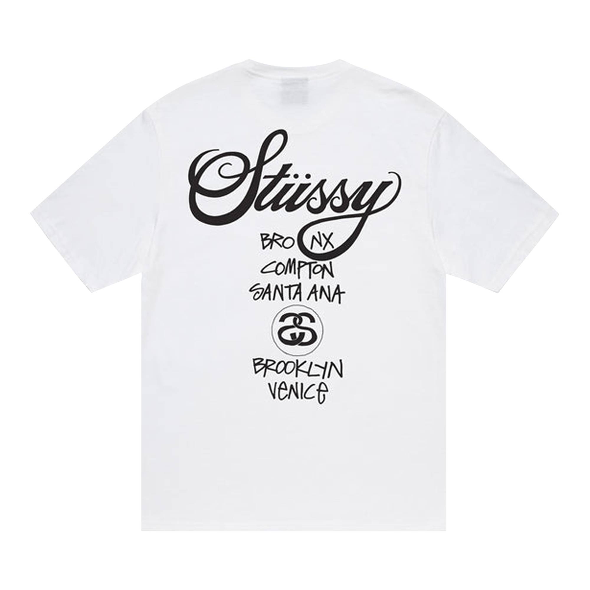 Stussy World Tour Tee 'White' - 2