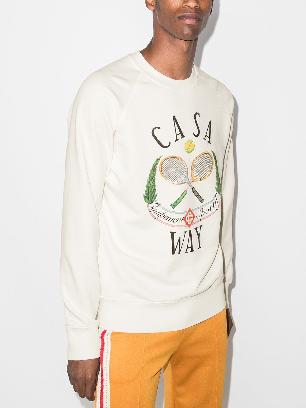 Tennis Club print sweatshirt - 2