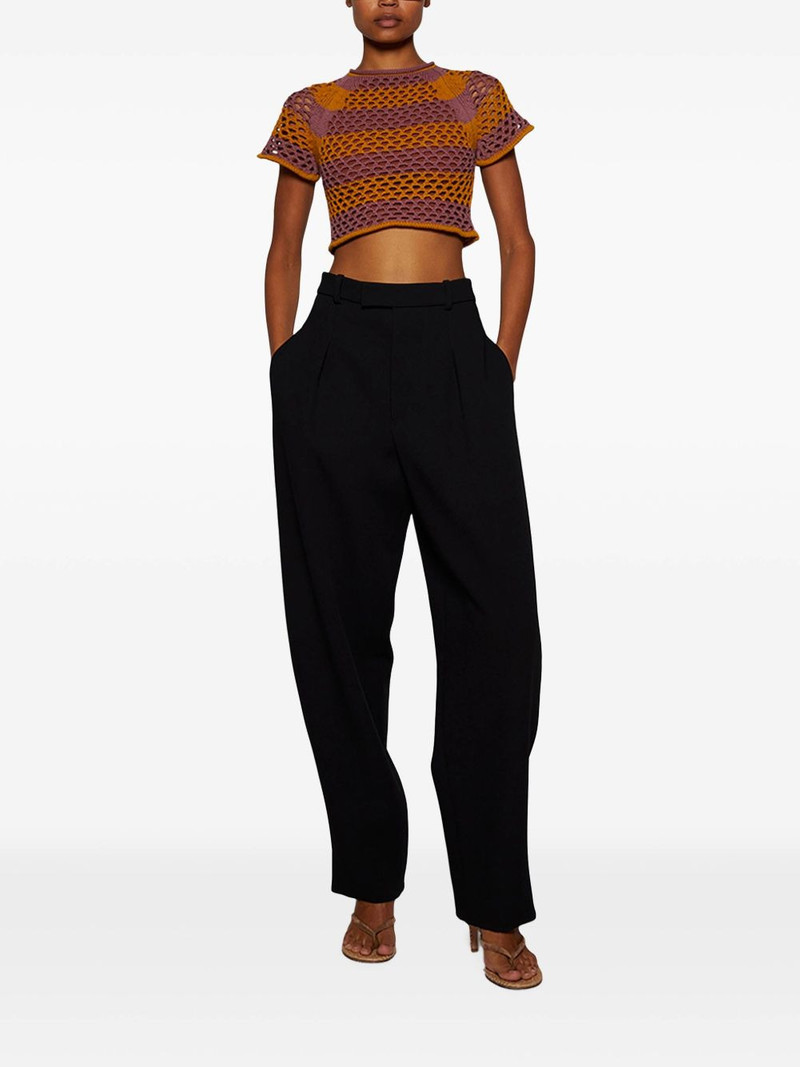 diotima Rae crochet-detail top outlook