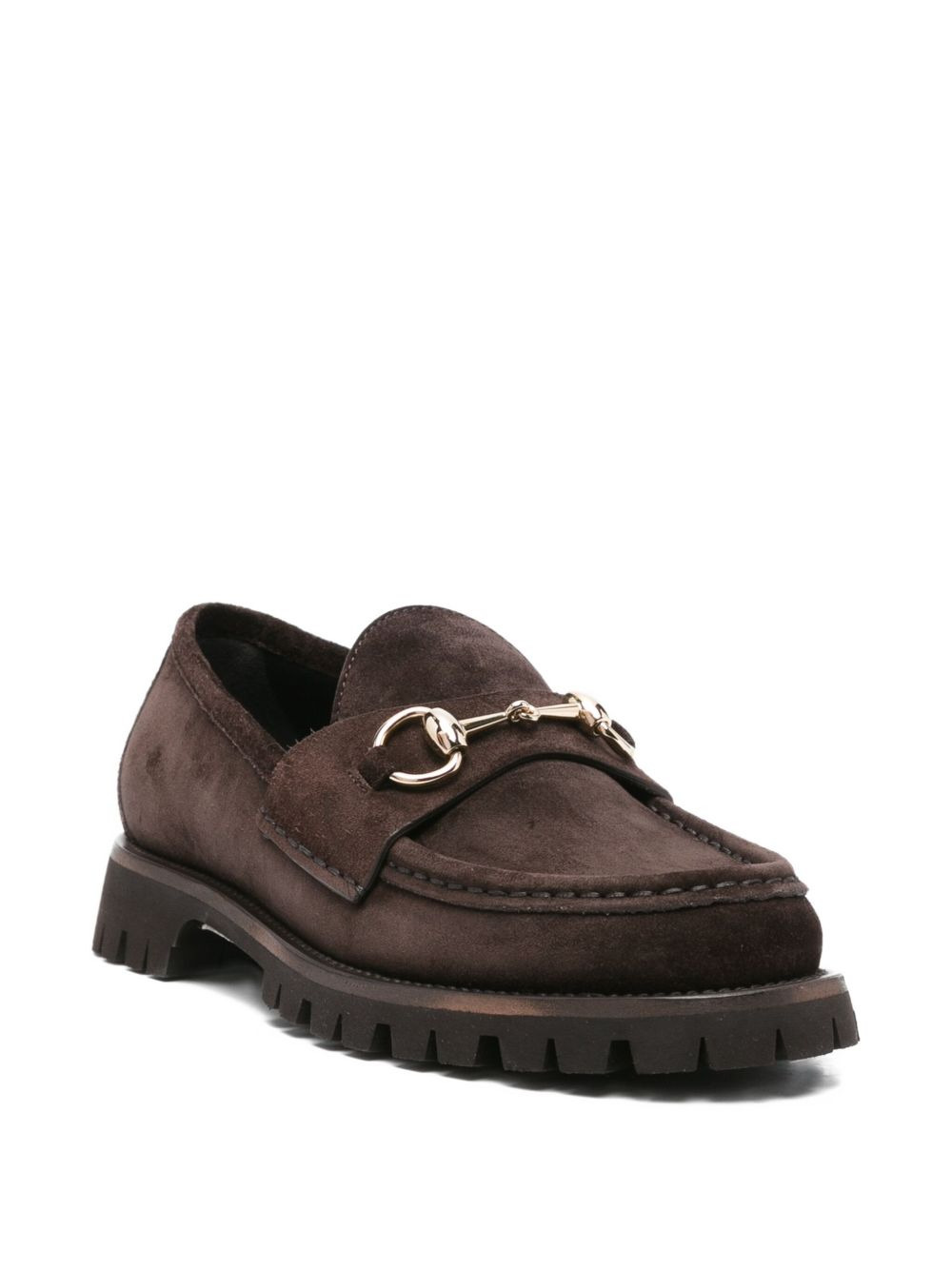 Horsebit lug-sole loafers - 2