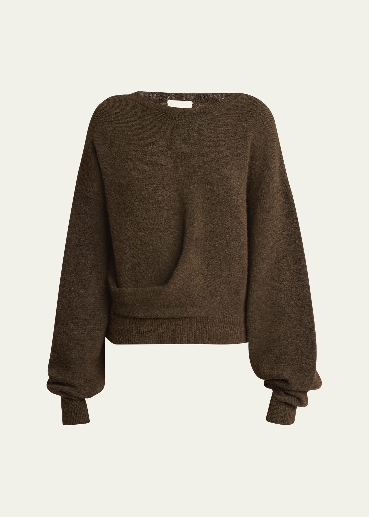 Kingston Soft Knit Draped Sweater - 1