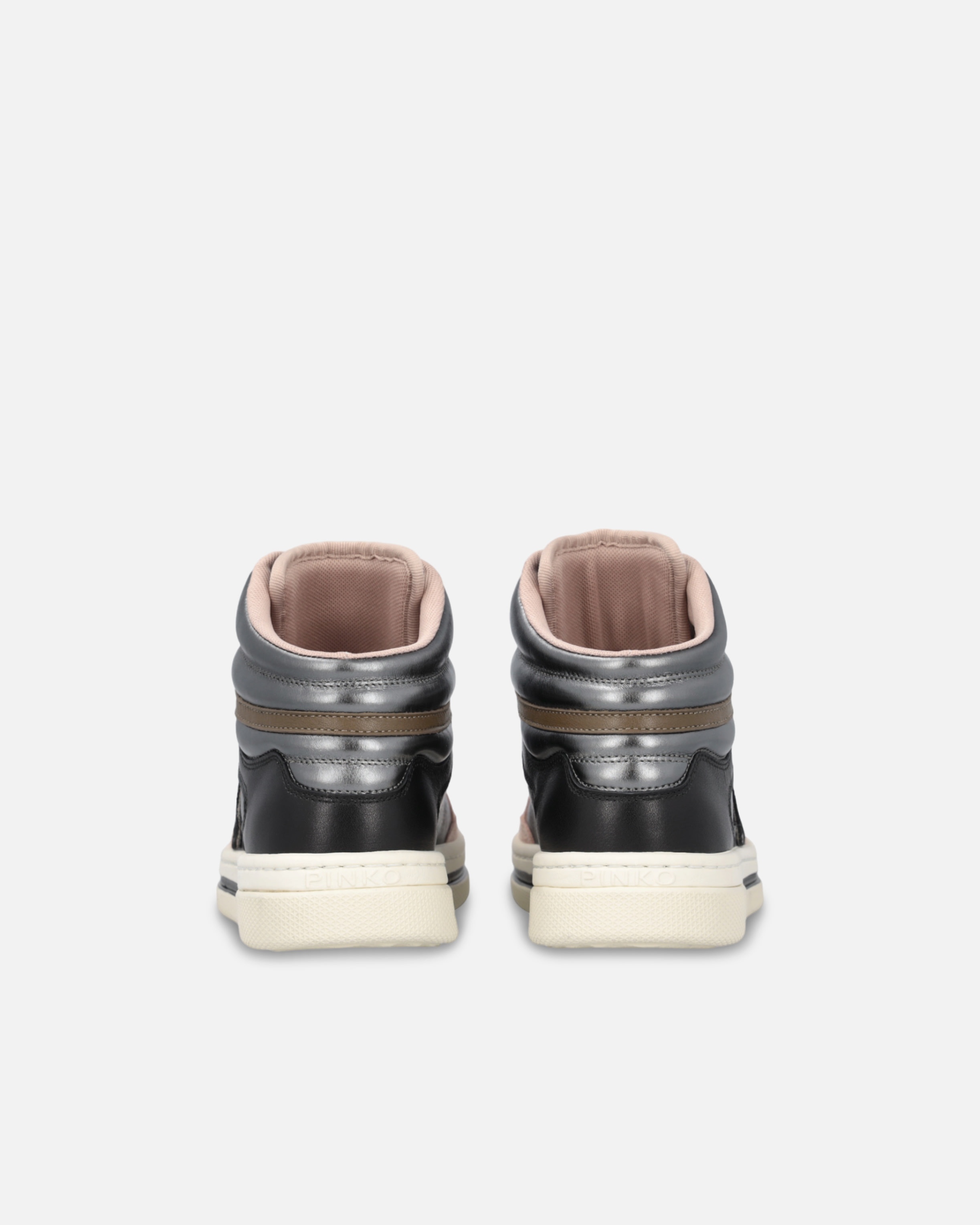 LAMINATED HIGH-TOP SNEAKERS - 7