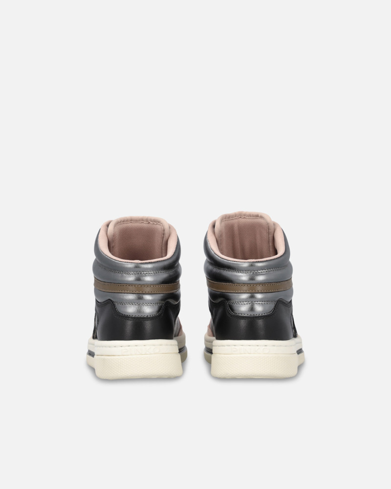 LAMINATED HIGH-TOP SNEAKERS 7