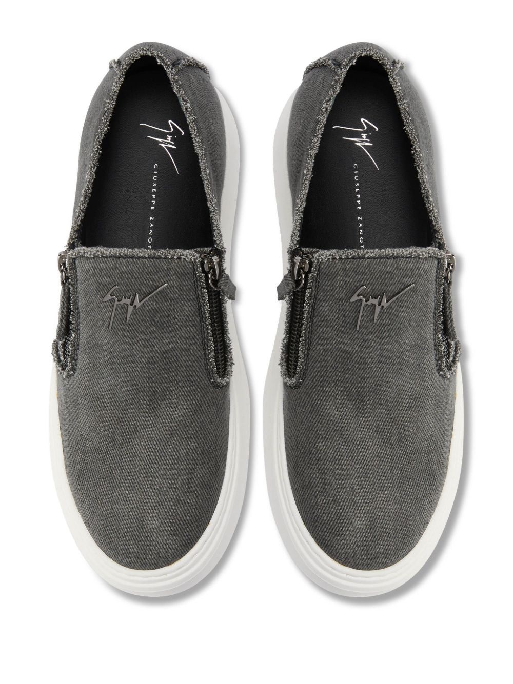 leather sneakers - 4