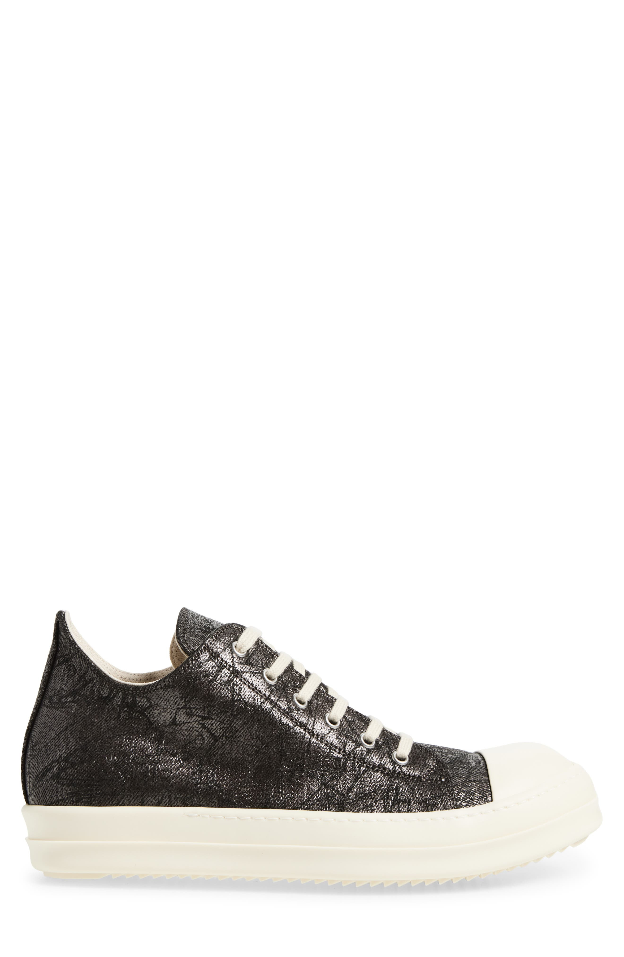 Rick Owens DRKSHDW Low Top Sneaker in Bronze/Milk/Milk at Nordstrom - 3