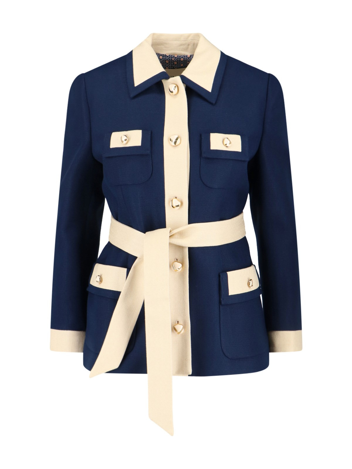 TWO-TONE JACKET "VLOGO" - 1