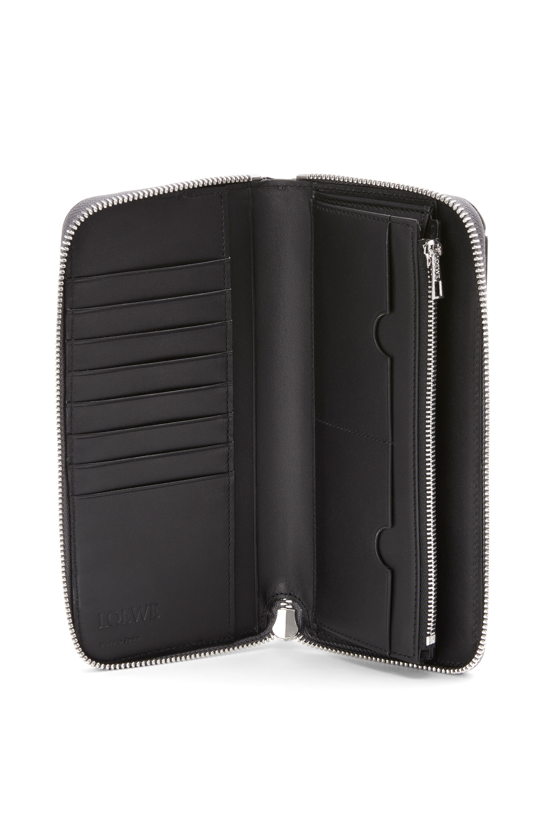 Puzzle Open Wallet in classic calfskin - 2