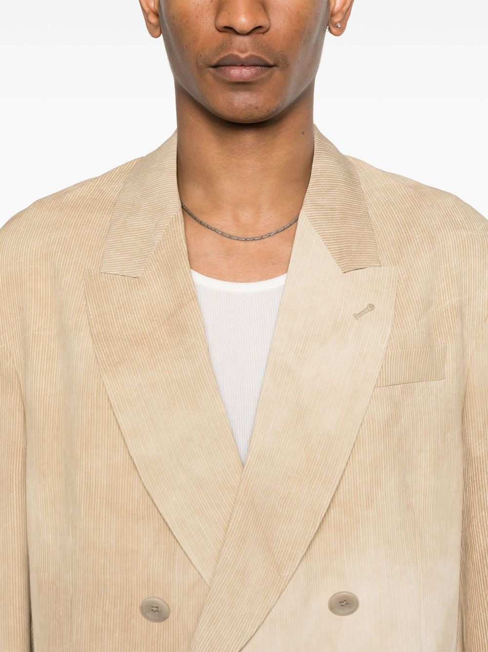 ribbed blazer - 5