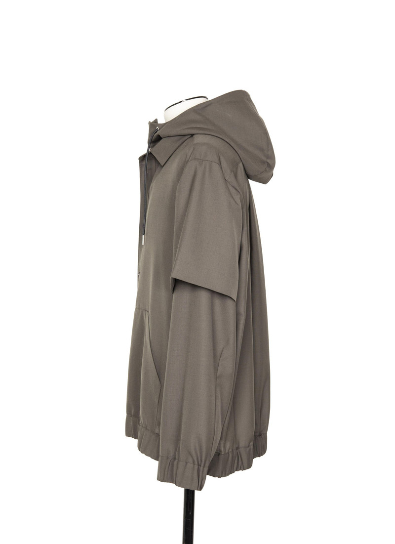 sacai Suiting Hoodie outlook