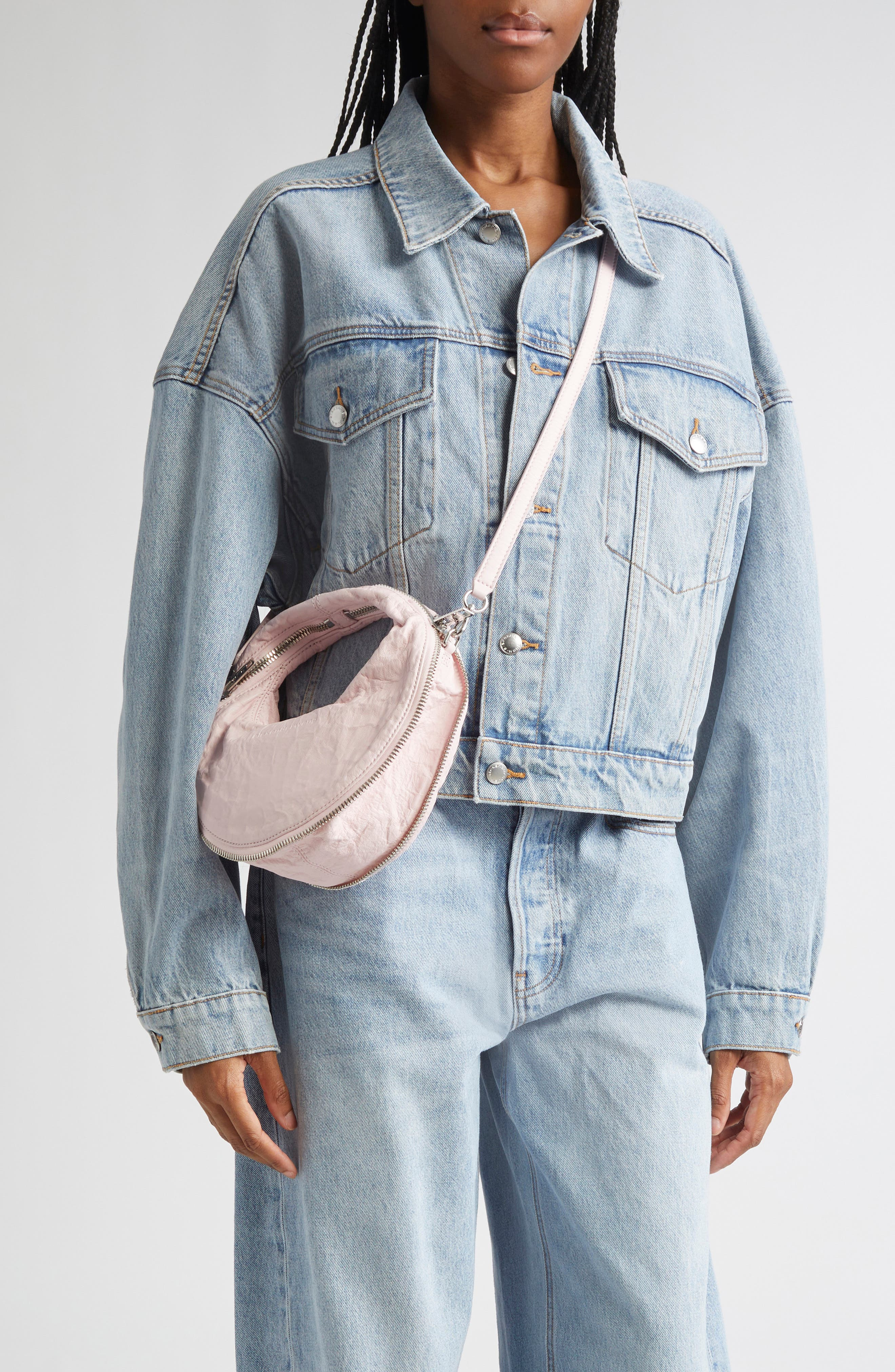 Alexander Wang Mini Twist Memory Leather Handbag in Light Pink at Nordstrom - 2