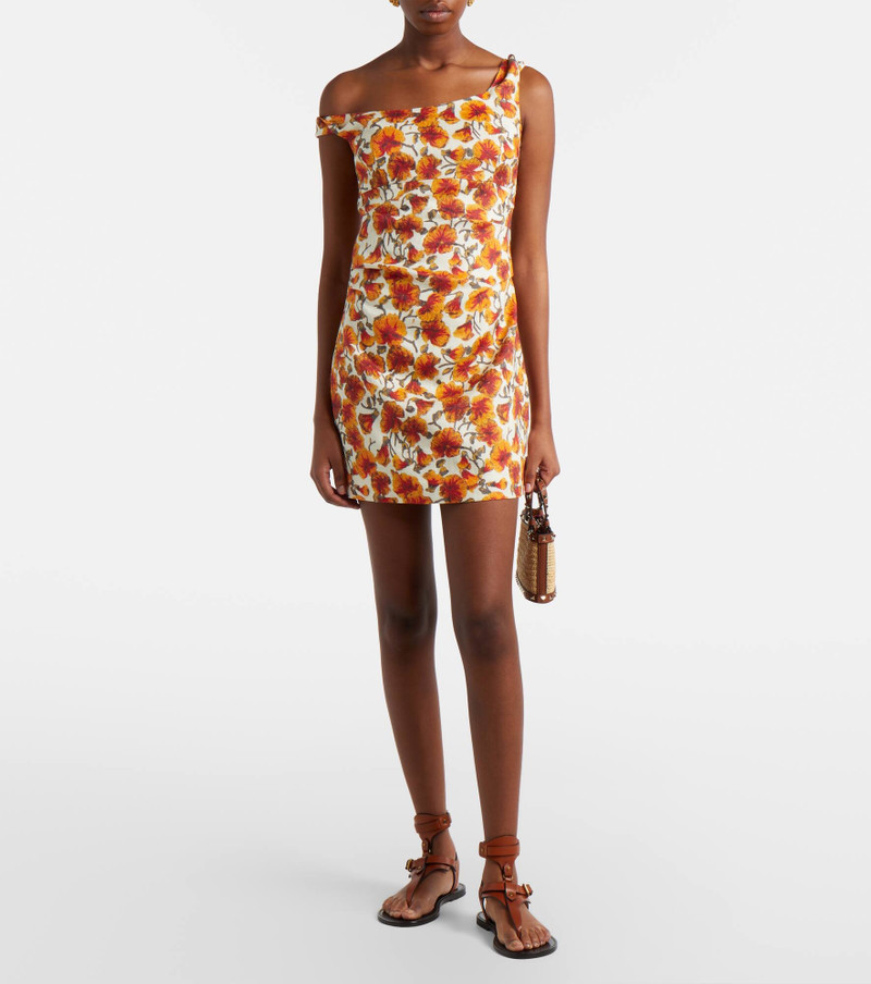 SIR. Jara floral linen minidress outlook