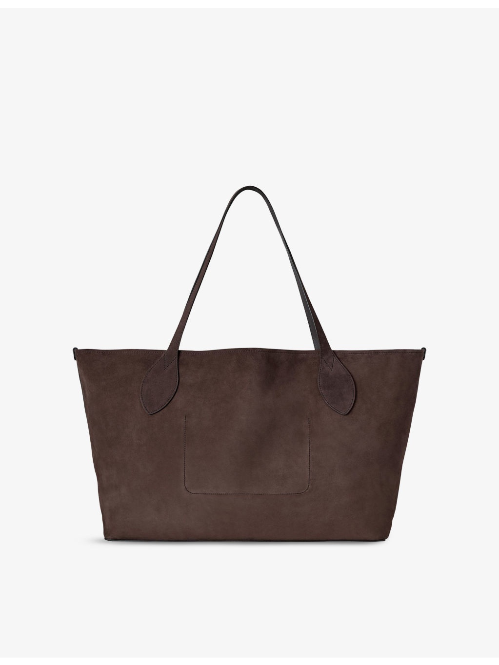 Oversized Tree Suede Tote Bag - 5