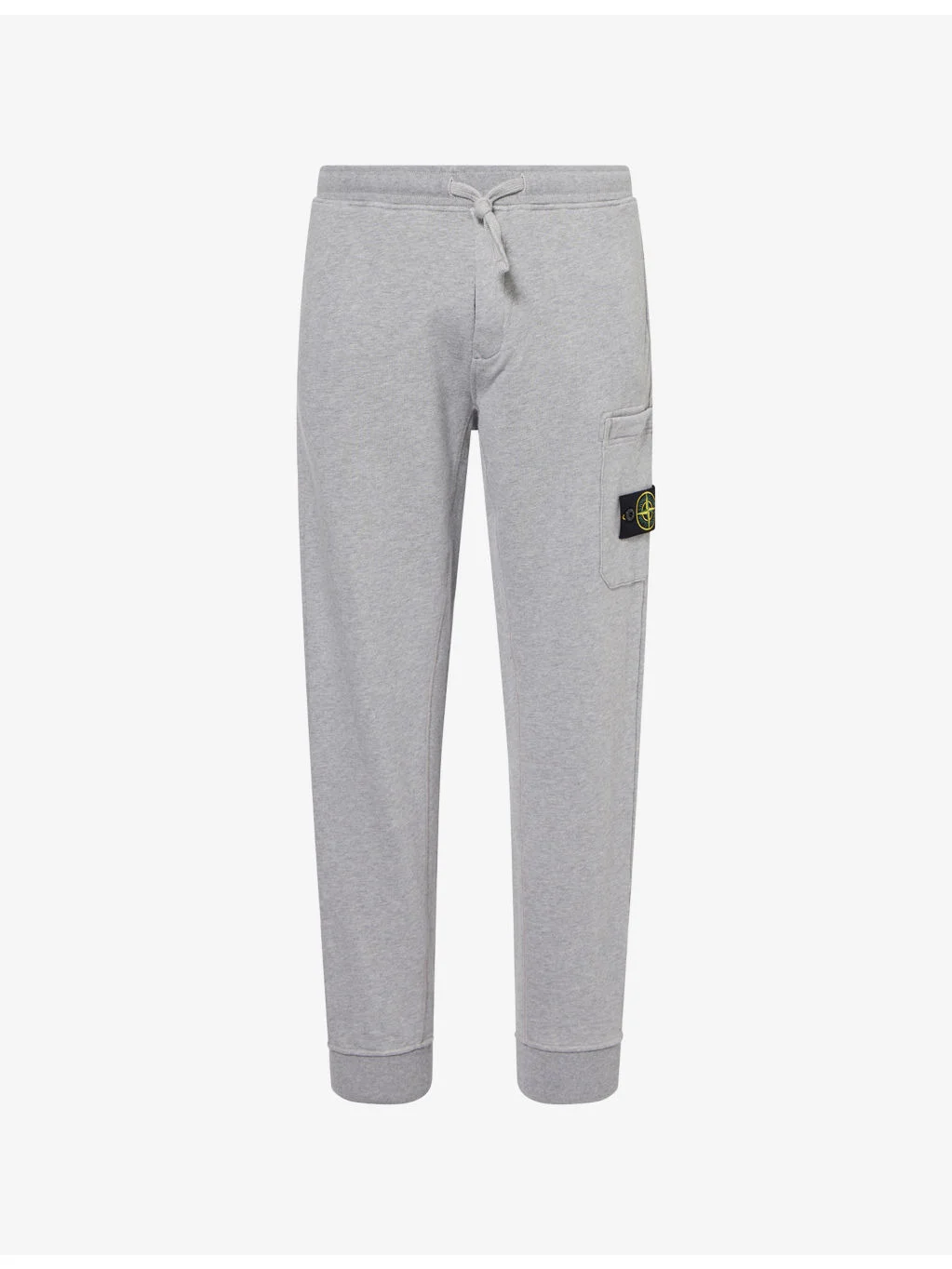 Brand-Badge Cotton-Fleece Jogging Bottoms - 1