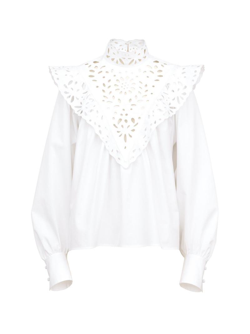 HIGH-NECK BLOUSE 1