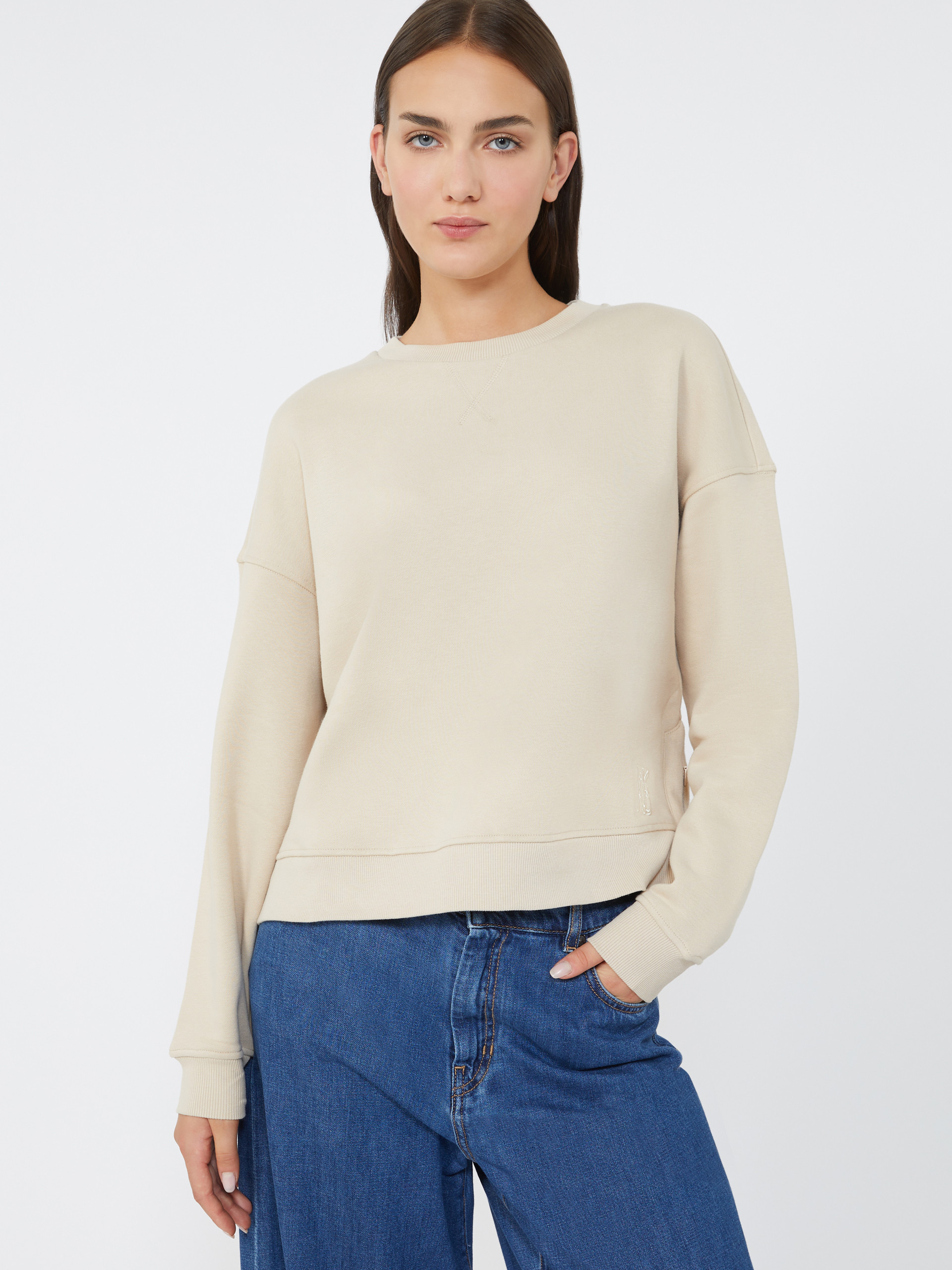 GERBA Cotton boxy sweatshirt - 5