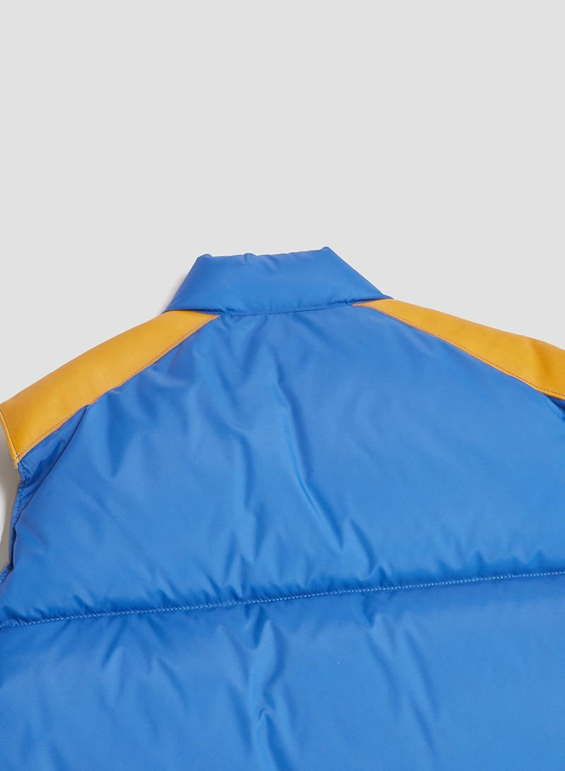 Rocky Mountain Featherbed x Nigel Cabourn Down Vest Clip in Blue 10