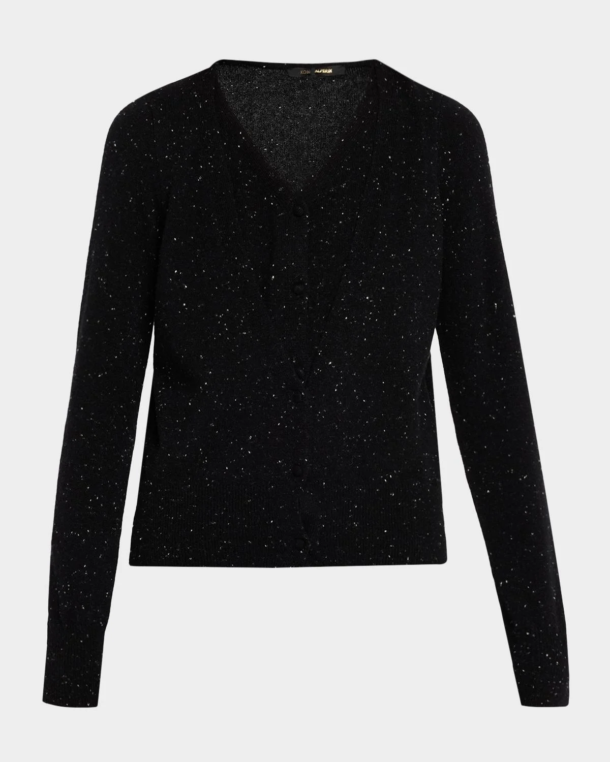 Heather Shimmer Cashmere Sweater - 1