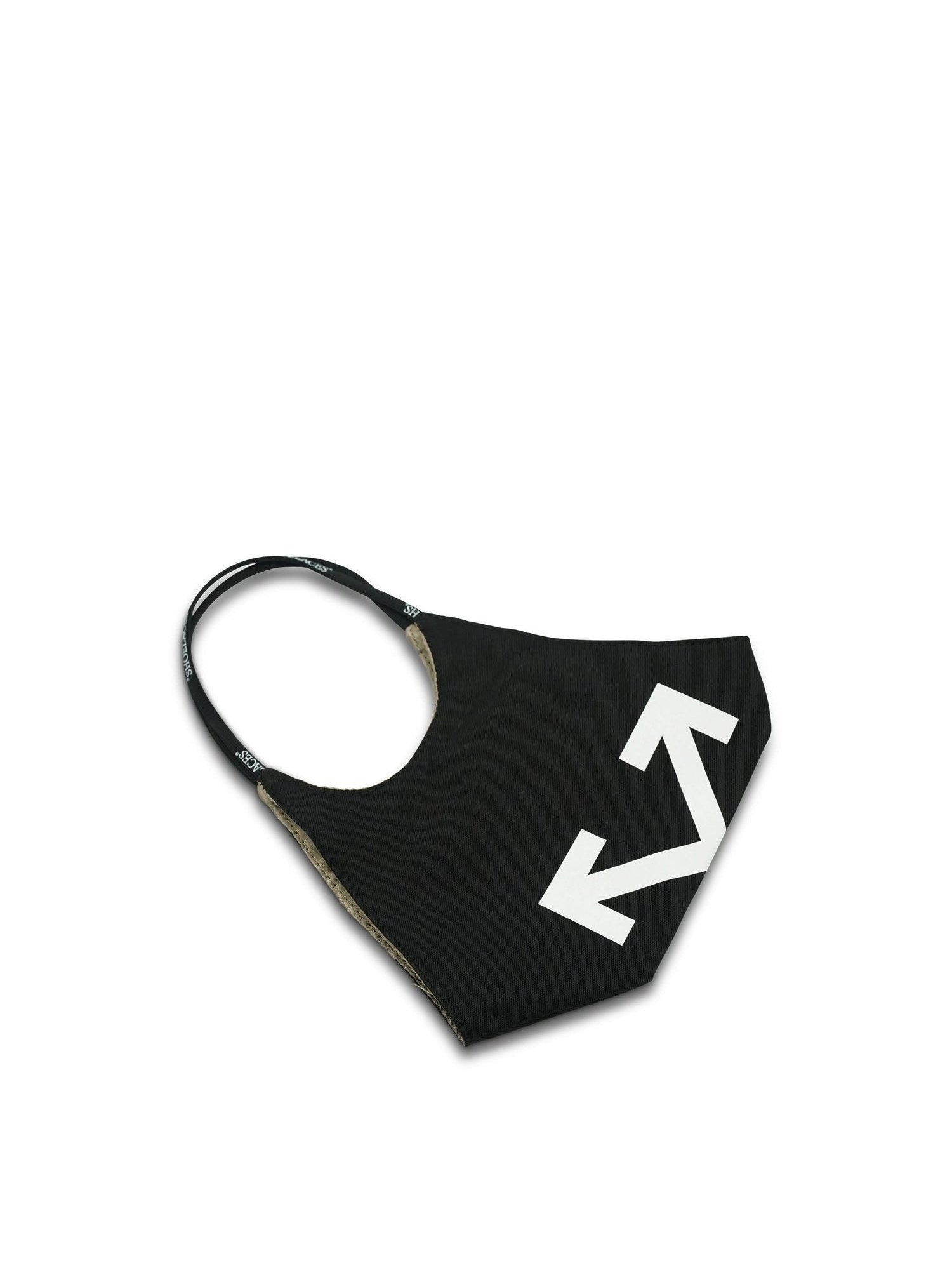 Arrow Simple Mask in Black/White - 2
