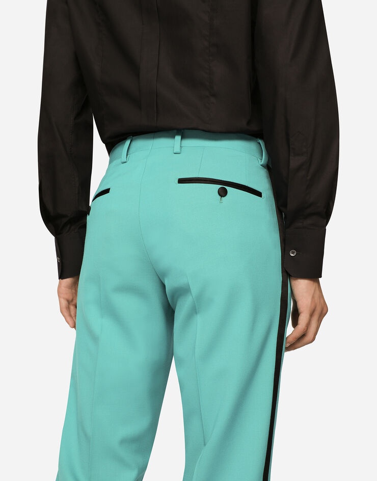 Three-piece stretch wool Sicilia-fit tuxedo suit - 7