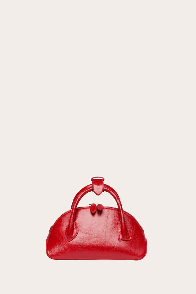 EW DOME CLUTCH RED GLOSSY 1