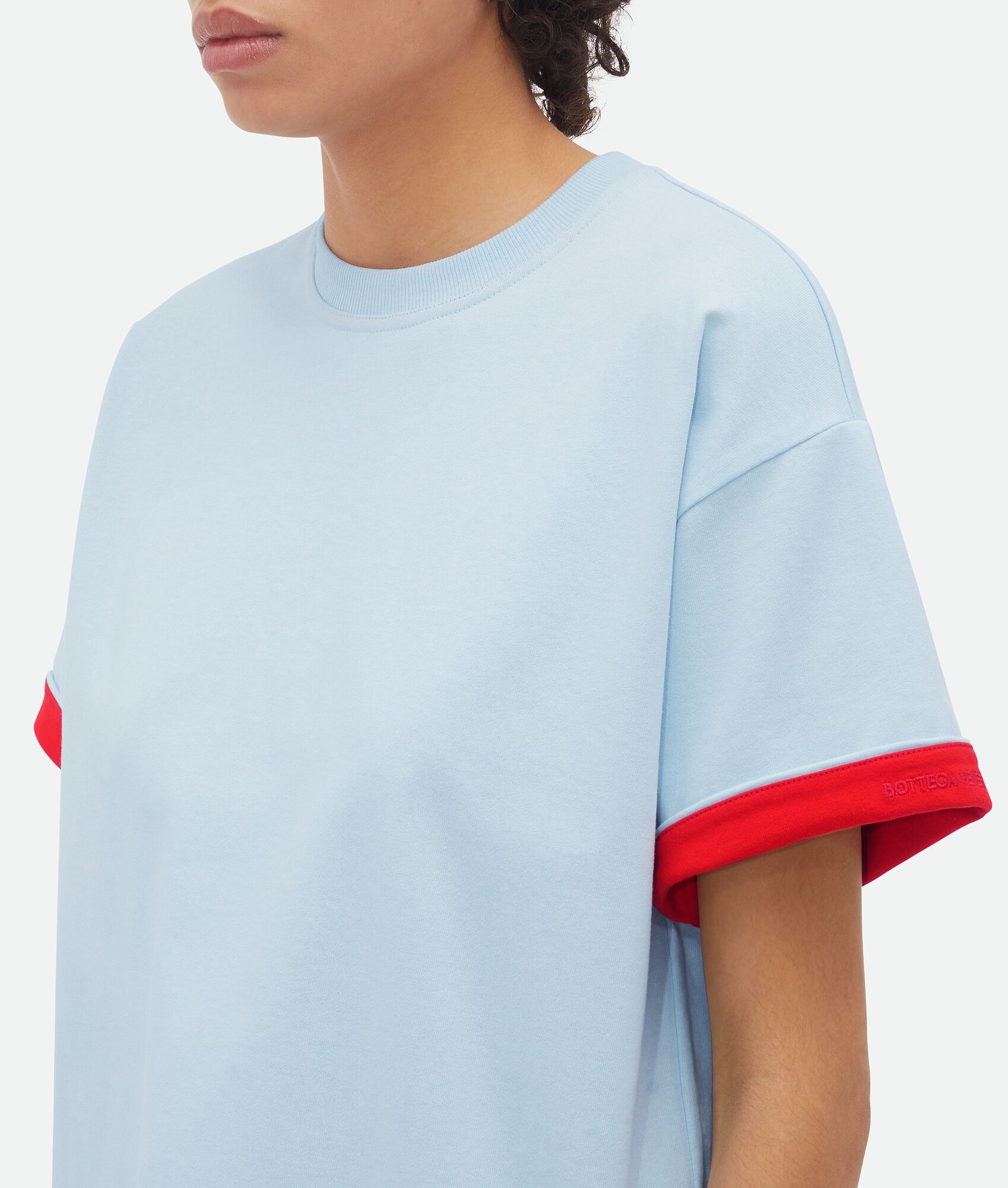 Double Layer Cotton T-Shirt - 4