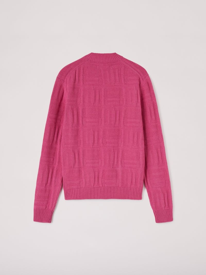 Monogram Knit Cardigan - 2