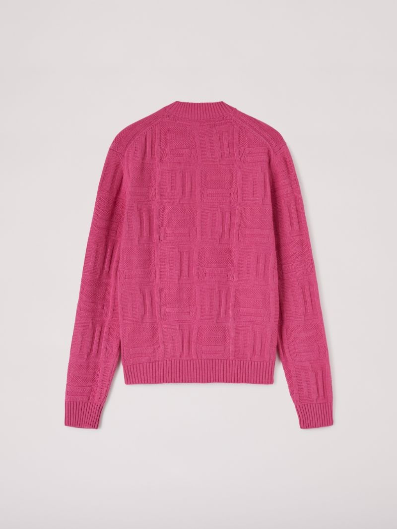 Ambush Monogram Knit Cardigan outlook