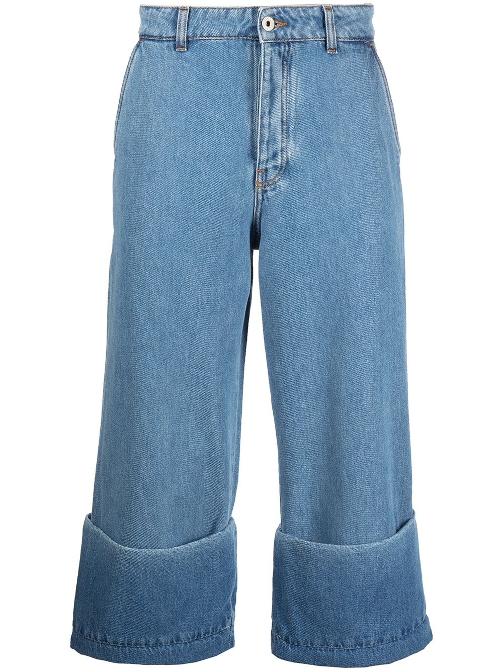 Fisherman cropped jeans - 1