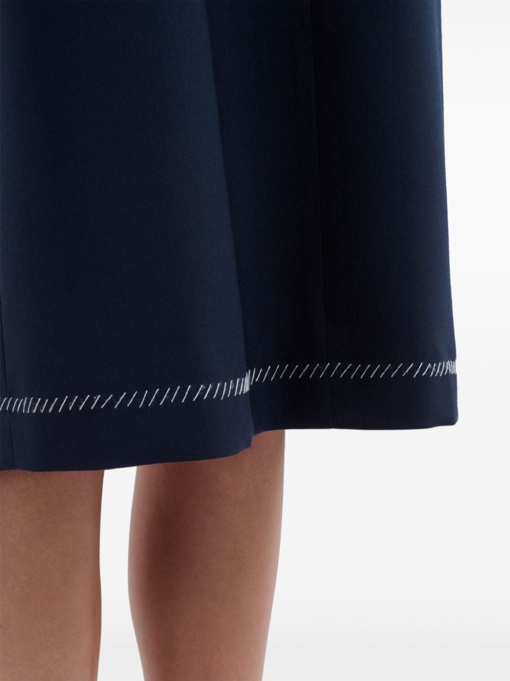 virgin-wool shift dress - 6