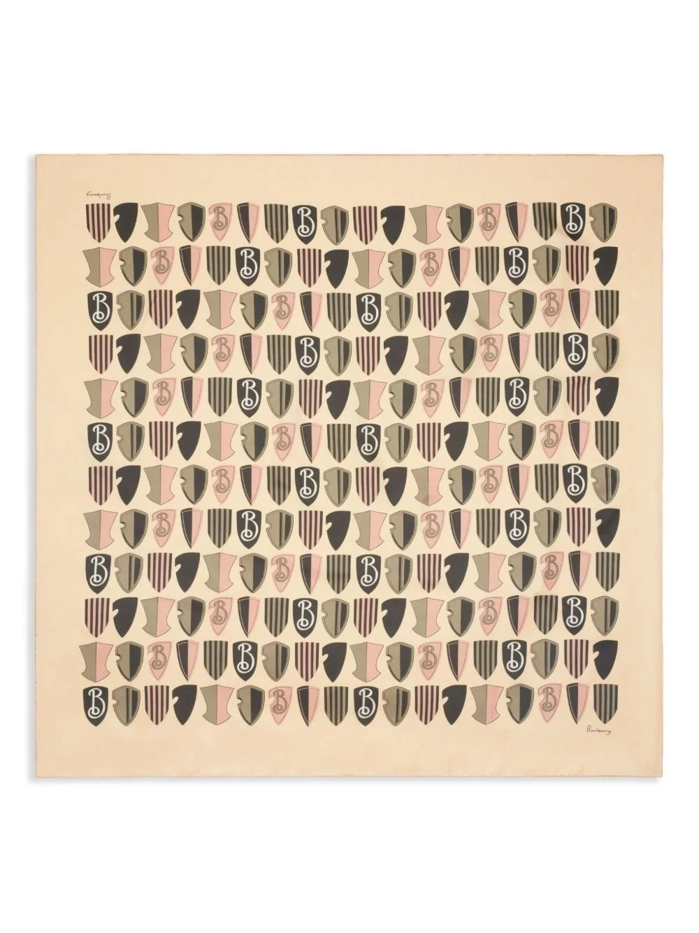 Shield silk scarf - 1