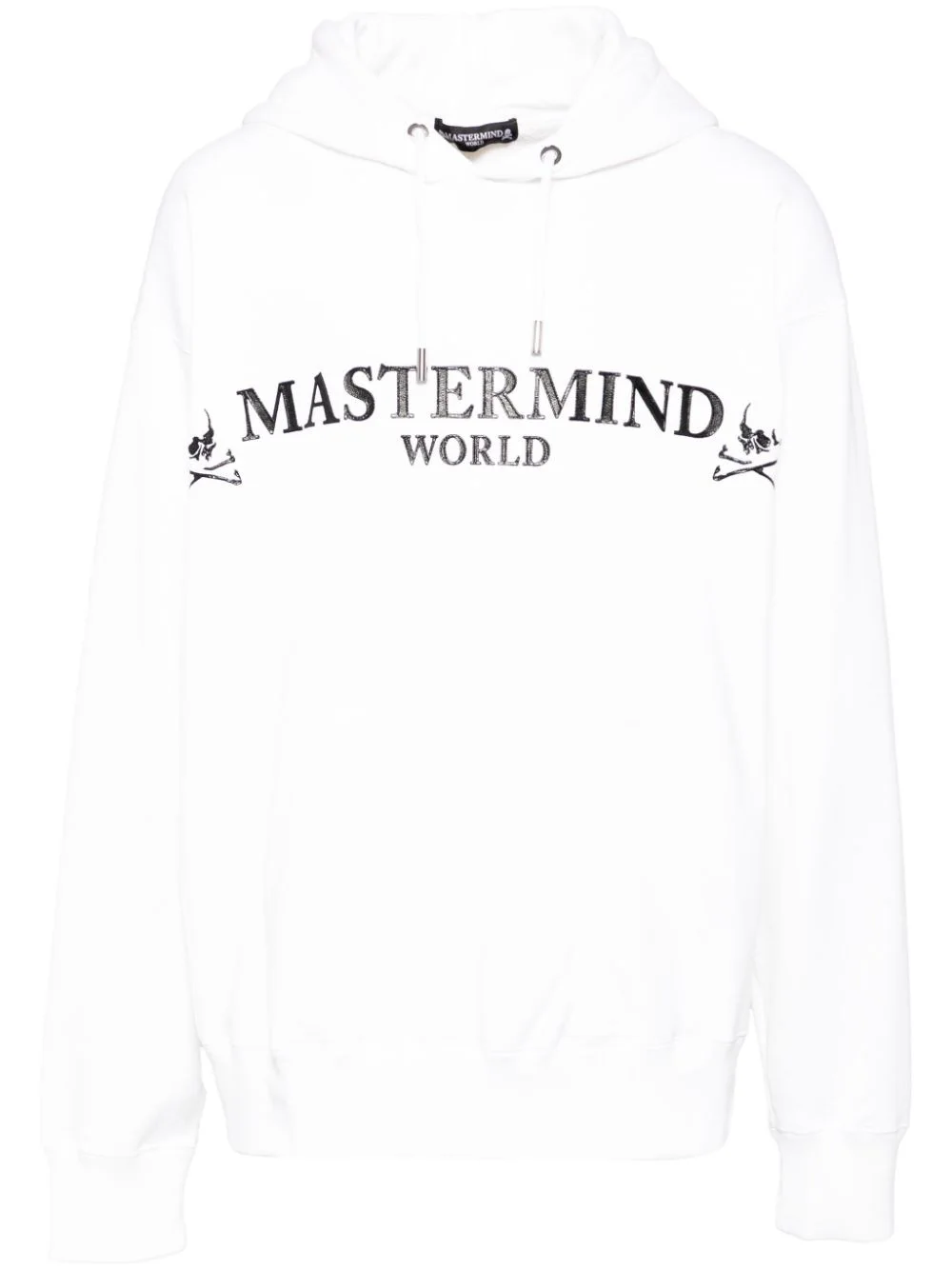 logo-print hoodie - 1