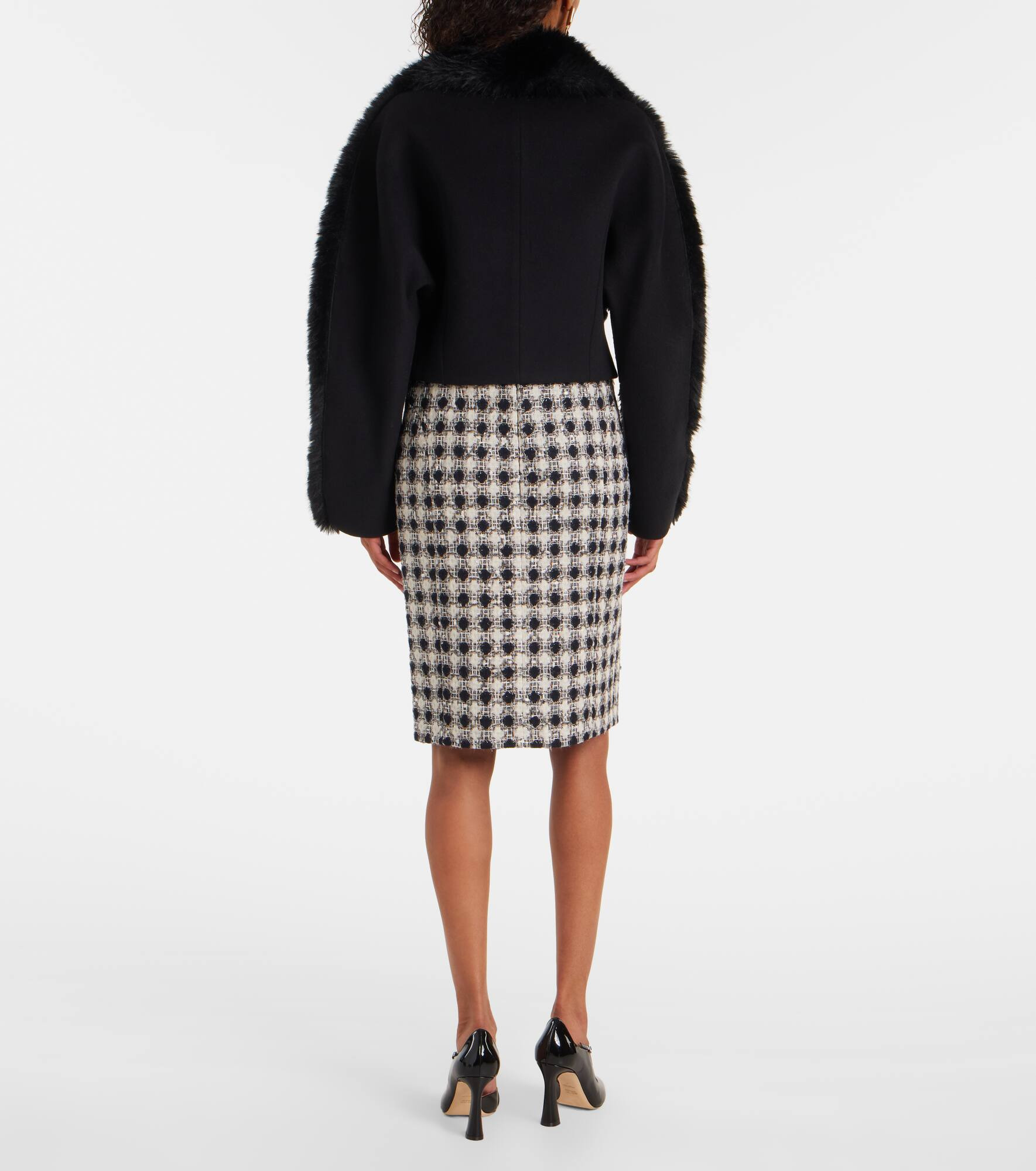 Cropped jacket - 3