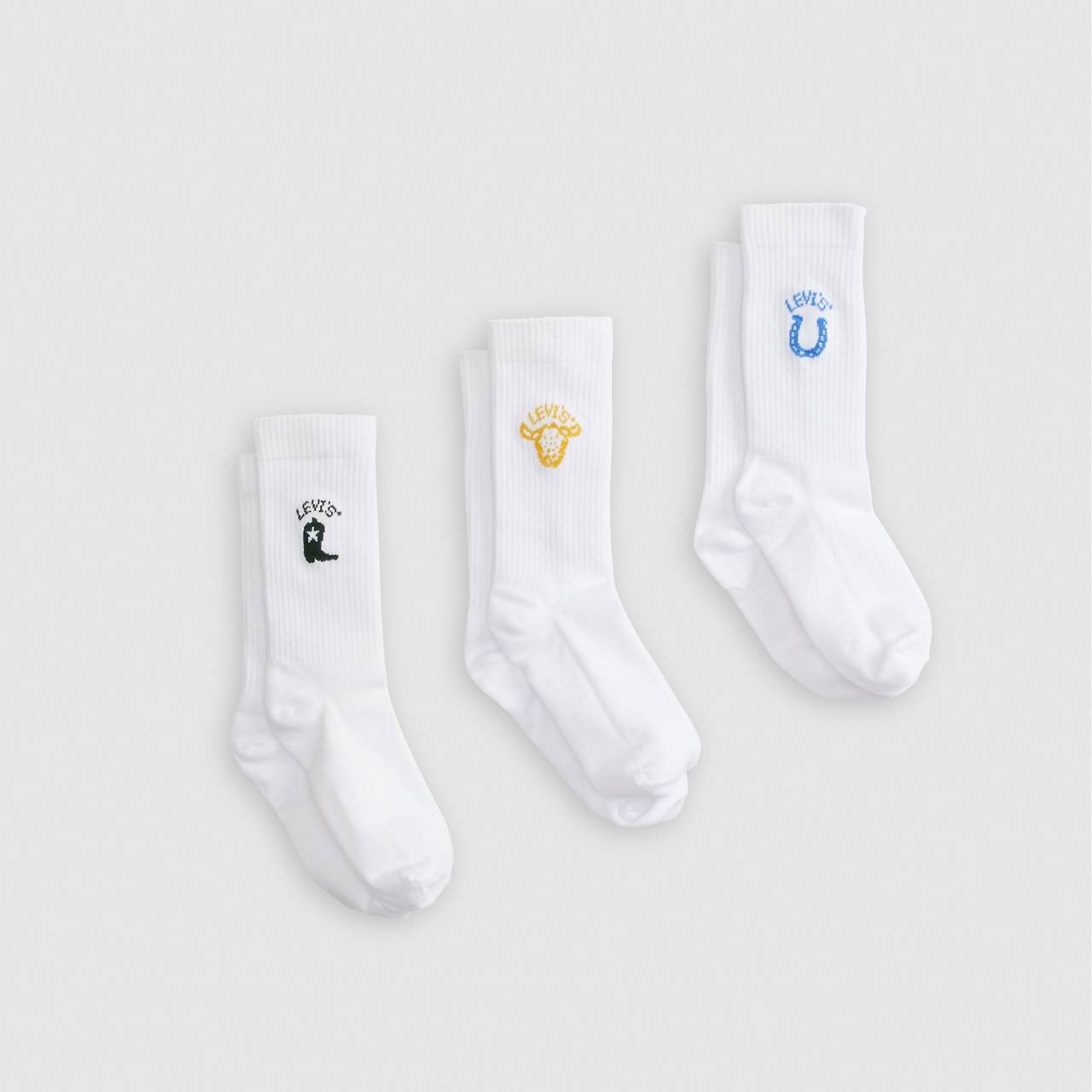 WESTERN ICON CREW SOCKS - 1