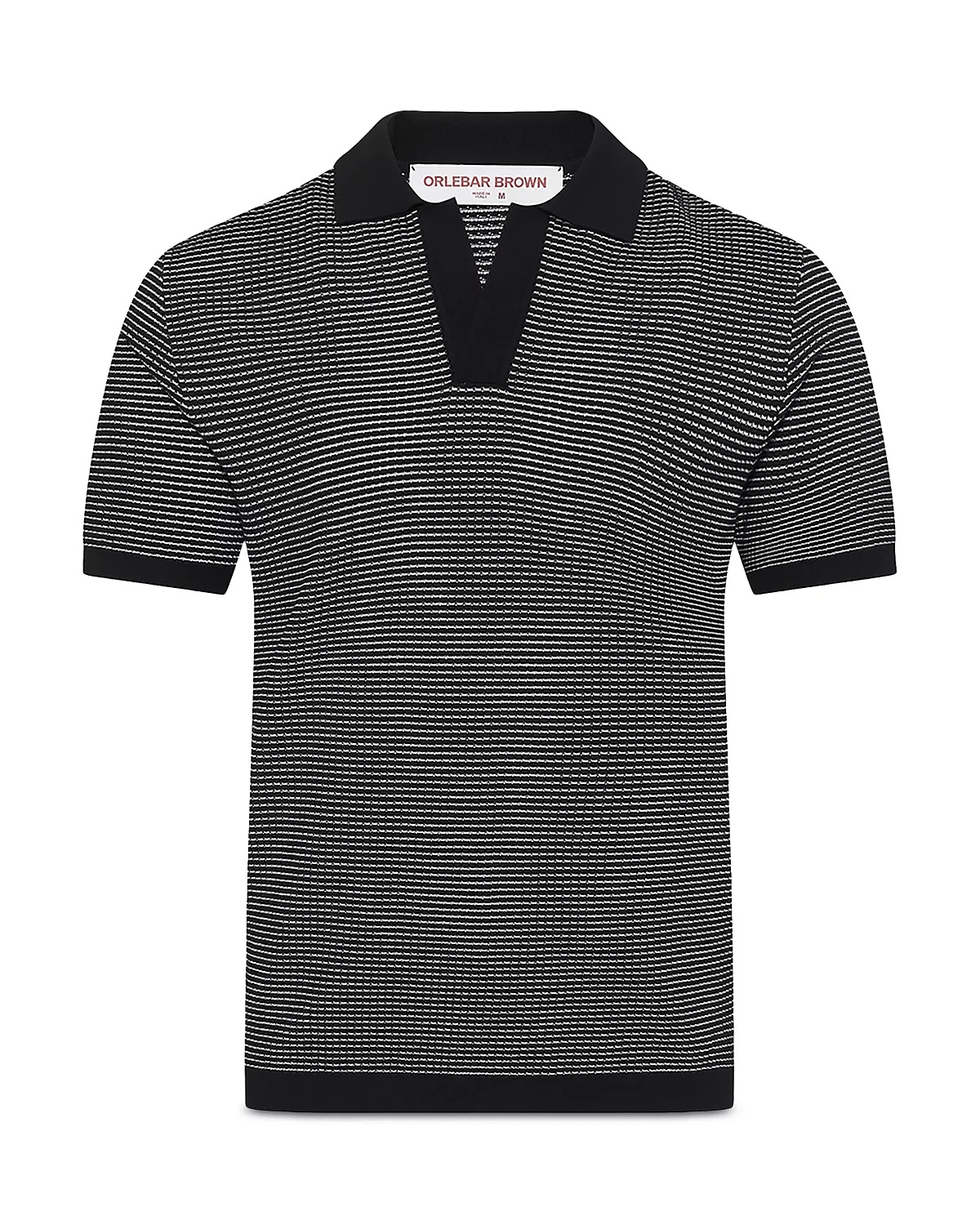 Roddy Two Tone Waffle Knit Mesh Classic Fit Polo Shirt - 4