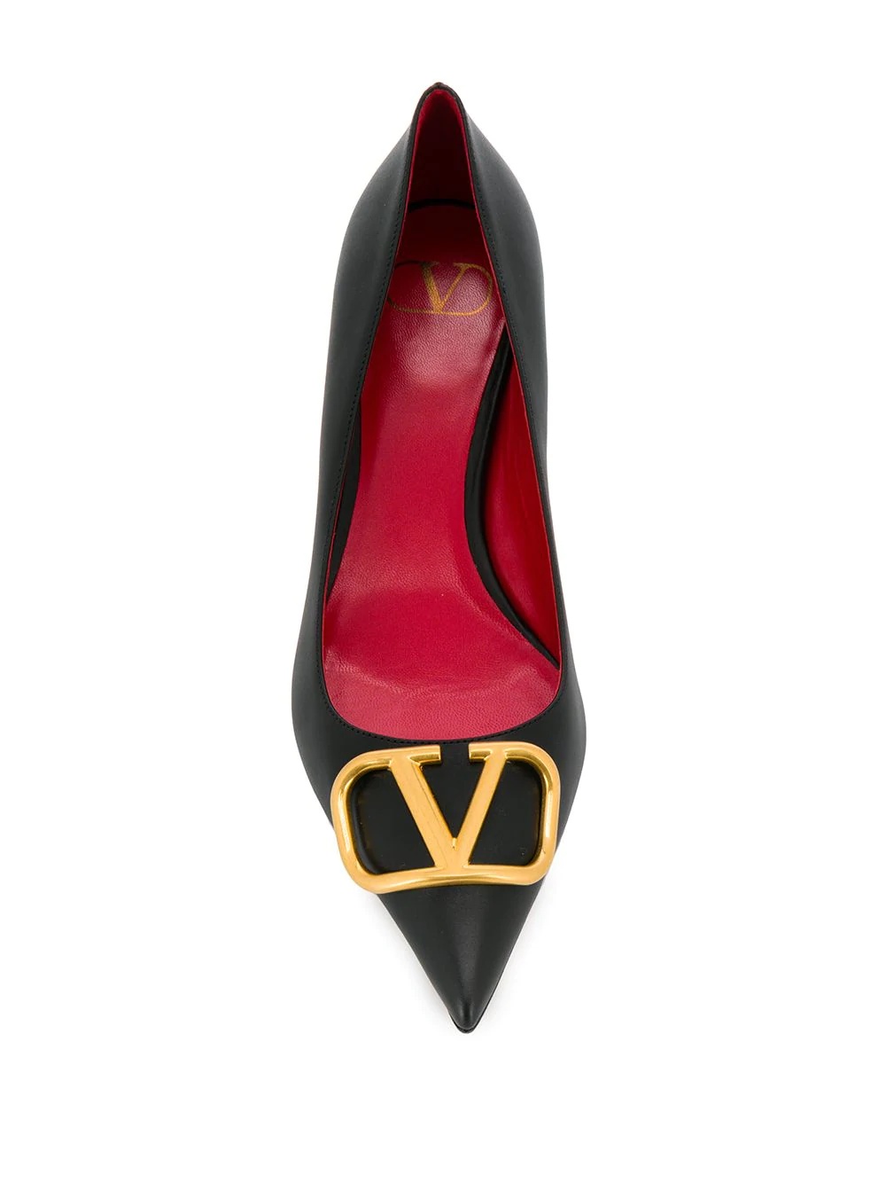 VLOGO signature pointed-toe pumps - 4