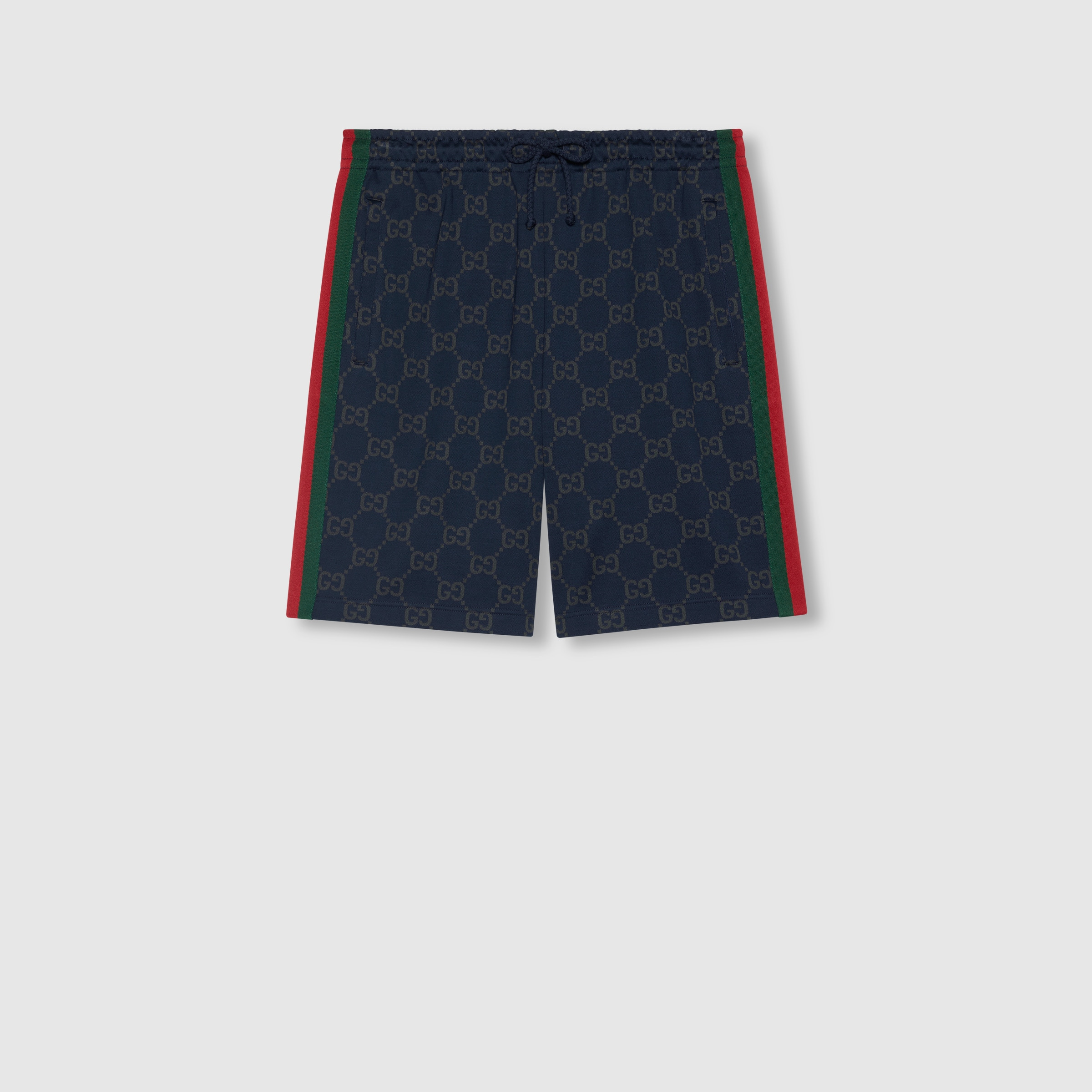 GG jersey cotton jogging shorts - 1