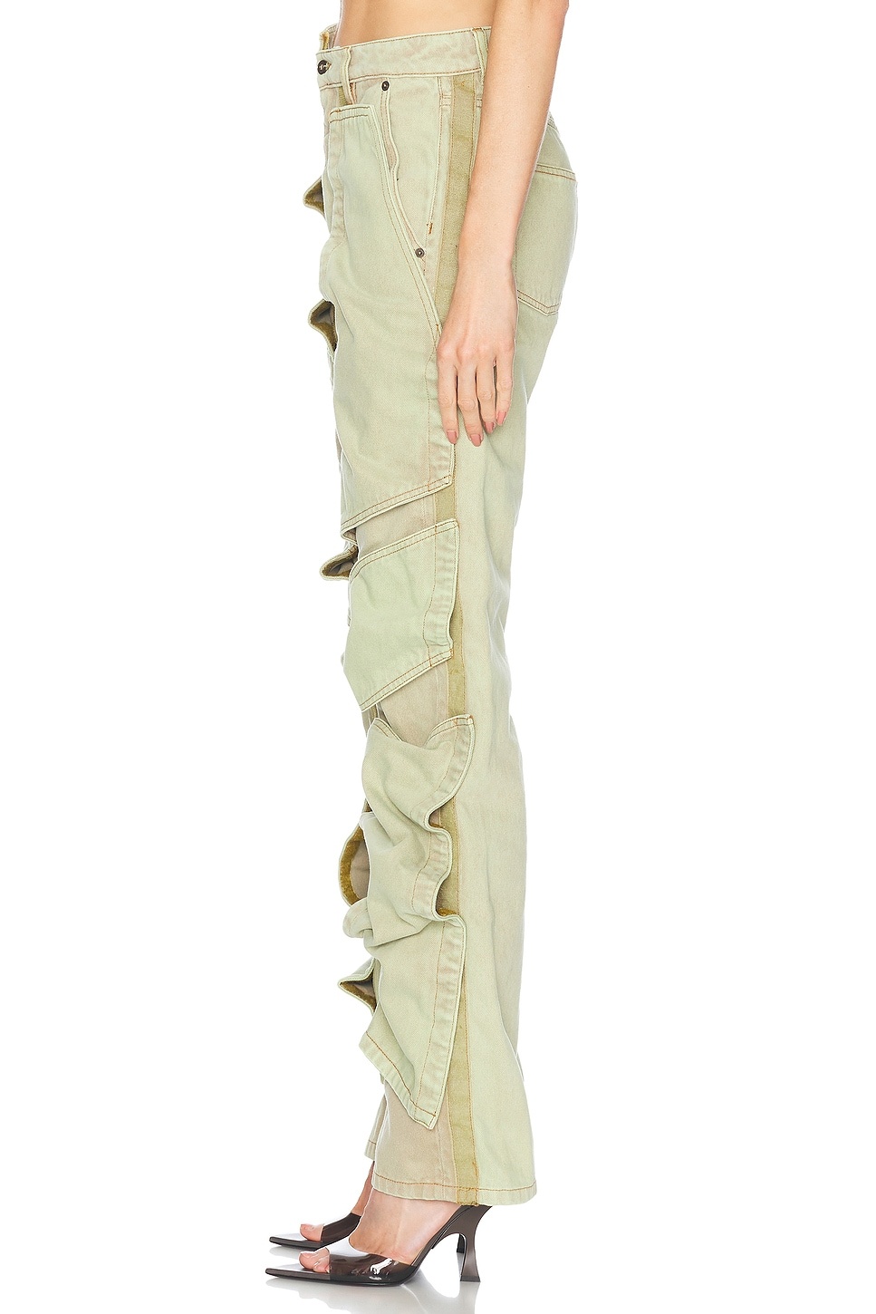 Velcro Multi Panel Straight Leg - 4