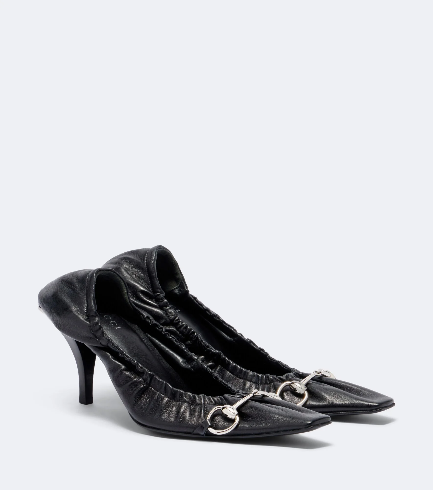 Vittoria Horsebit leather pumps - 1