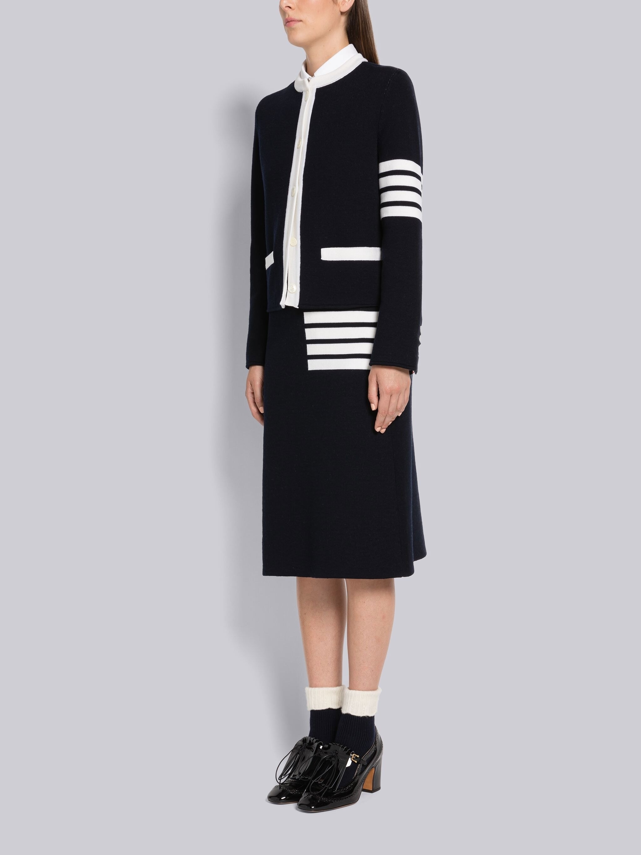 Soft Patent Block Heel Kilt Thom John - 5