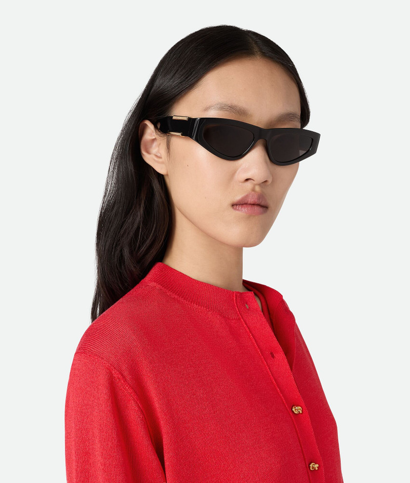 Bottega Veneta Dash Cat Eye Sunglasses outlook