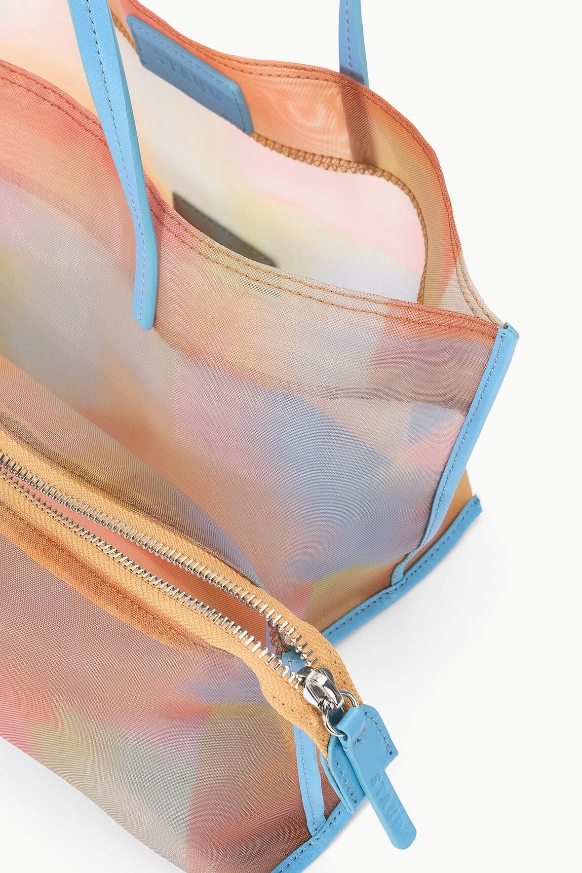 STAUD CHRISTOS MINI MESH TOTE PASTEL CLOUDS - 8