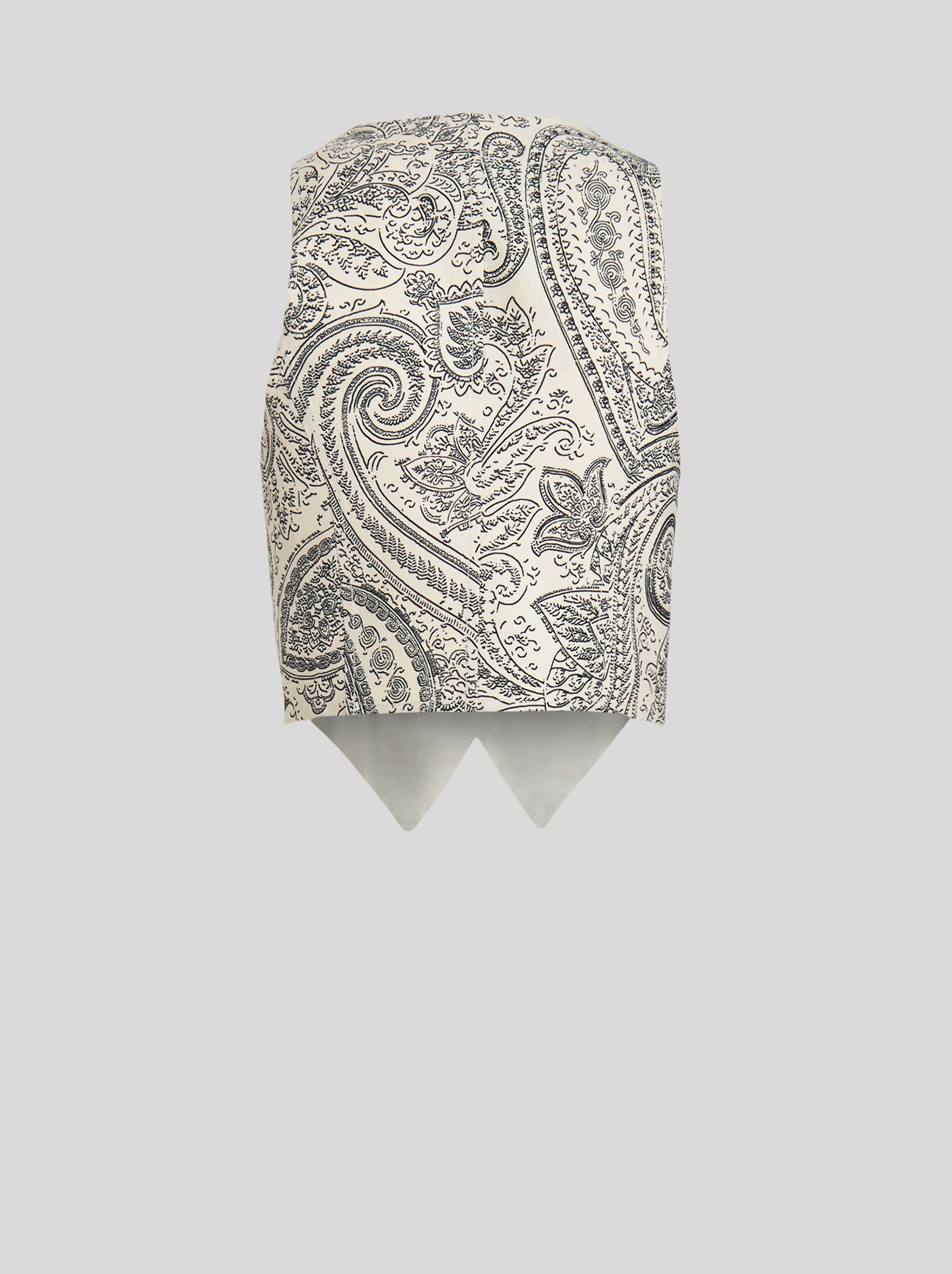 PAISLEY PATTERN WAISTCOAT - 6