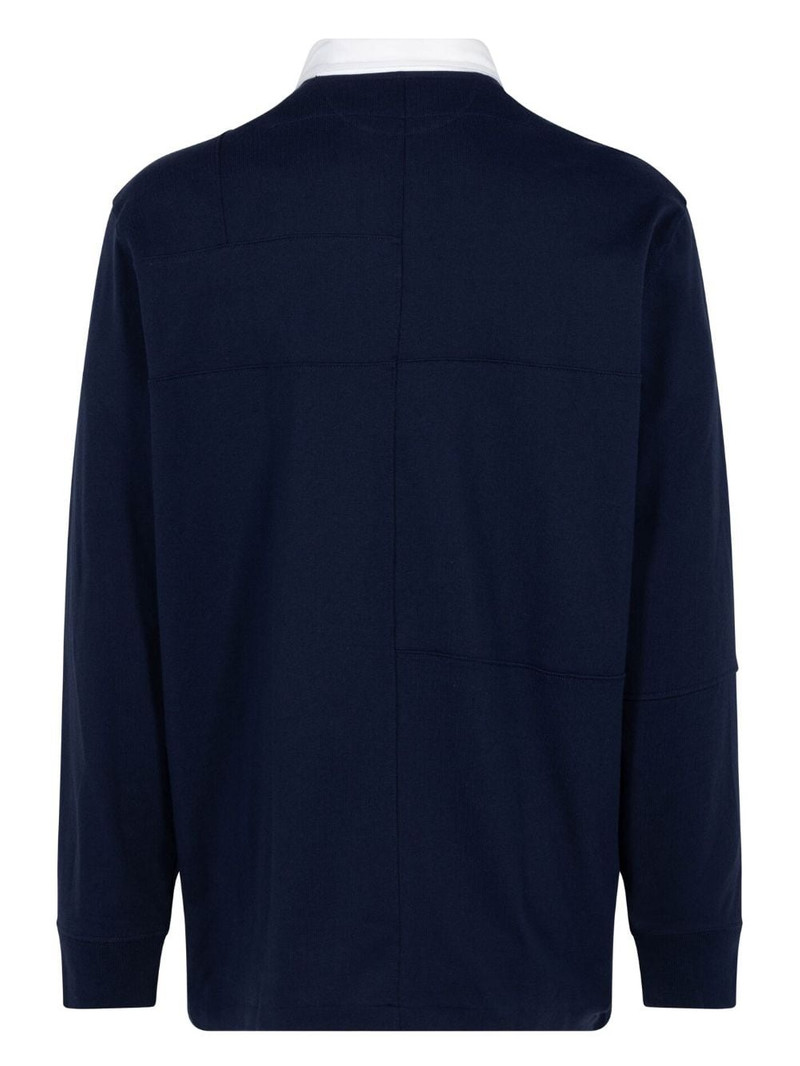 PALACE x Polo Ralph Lauren Pieced rugby shirt outlook