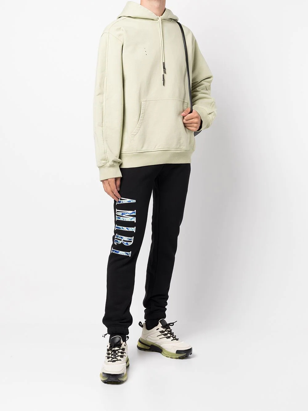 logo-appliqué track pants - 2